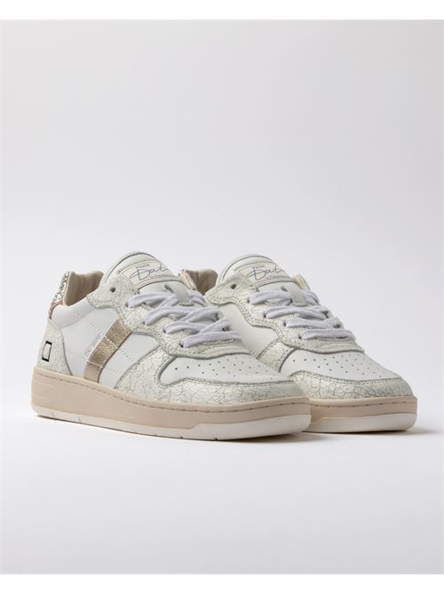 Scarpe Court Shiny colore white gl platinum DATE | COURT SHINYWHITE GL PLATINUM